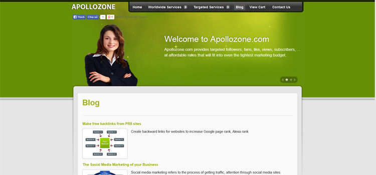 Apollozone.com || Facebook,Twitter, Pinterest, Google Services - 4