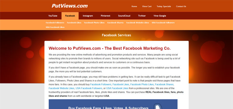 To increase your social presences. || PutViews - 3