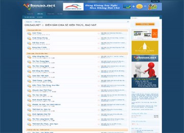 CHUSAO.NET || DIỄN ĐÀN CHIA SẺ KIẾN THỨC, RAO VẶT